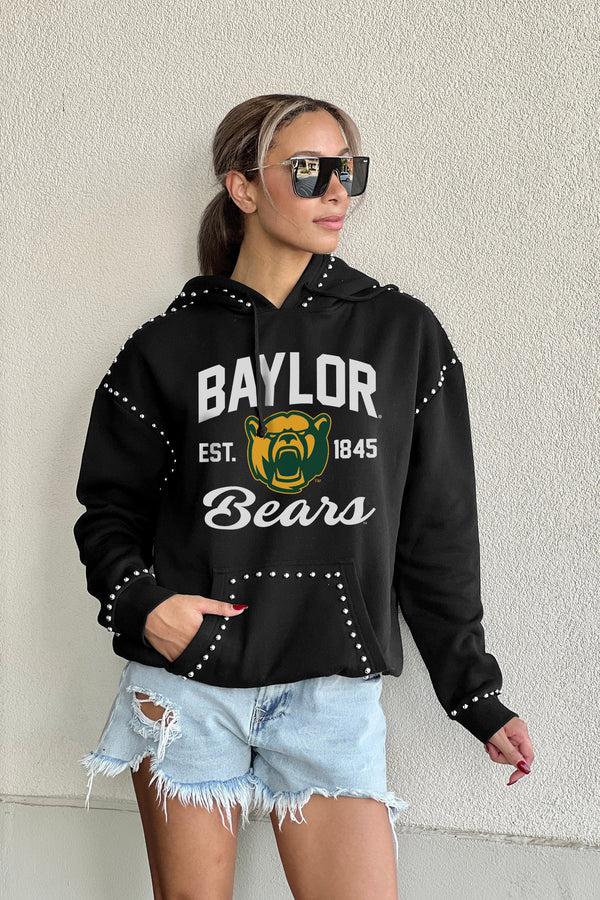Gameday Couture BAYLOR BEARS Here For It Studded-Detail Fleece Hoodie