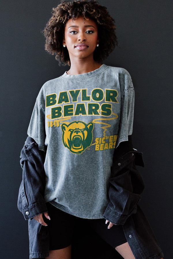 Gameday Couture BAYLOR BEARS Keep The Lead Oversized Tee