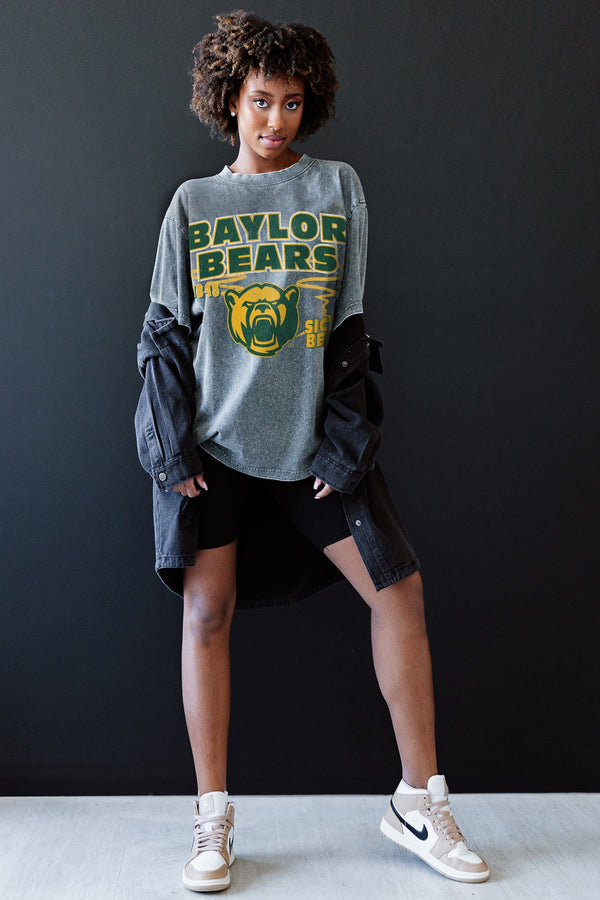 Gameday Couture BAYLOR BEARS Keep The Lead Oversized Tee