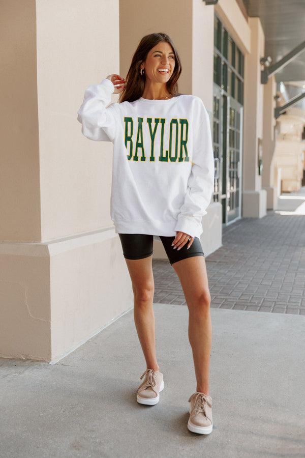 Gameday Couture BAYLOR BEARS Play By Play Crew Fleece By Madi Prewett Troutt