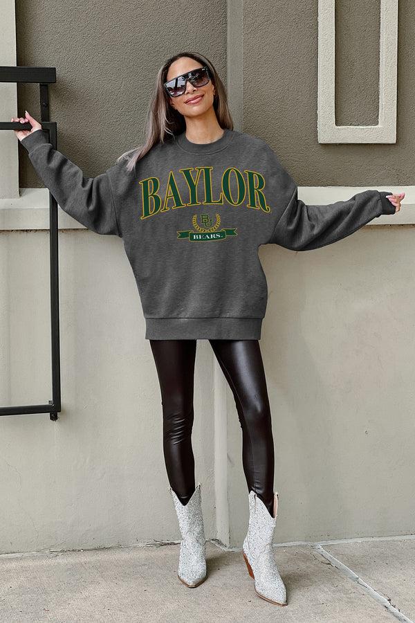 Gameday Couture BAYLOR BEARS Seal The Deal Fleece Crewneck Pullover