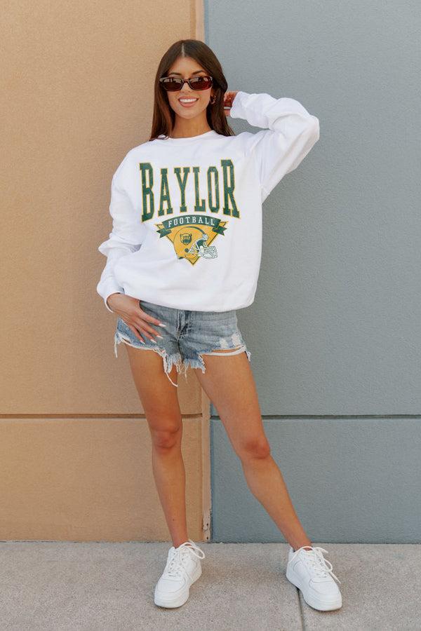 Gameday Couture BAYLOR BEARS Slow Motion Crew Fleece Pullover By Madi Prewett Troutt