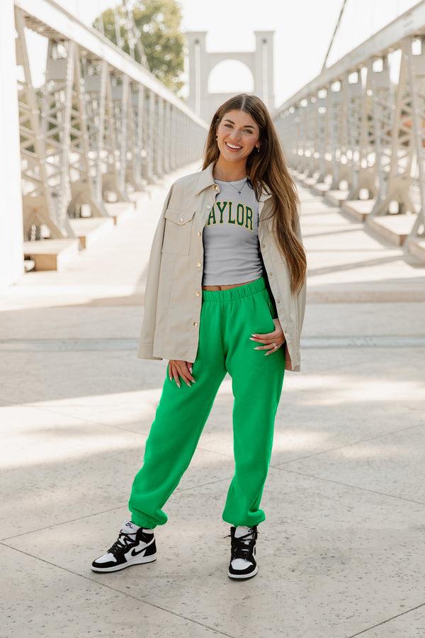 Gameday Couture BAYLOR BEARS Well Played Ribbed Crop Tank By Madi Prewett Troutt