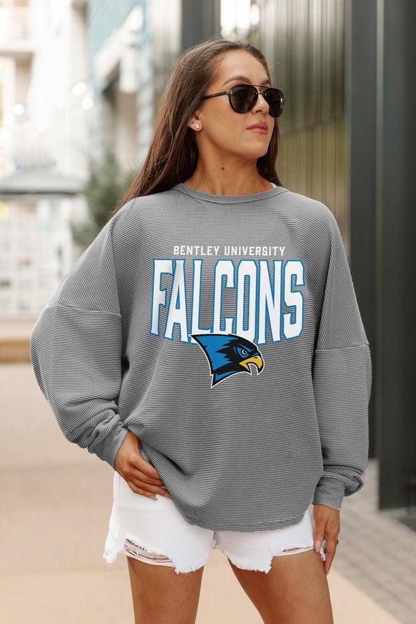 Gameday Couture BENTLEY FALCONS PURE MOTION VINTAGE WASH CORDED PULLOVER