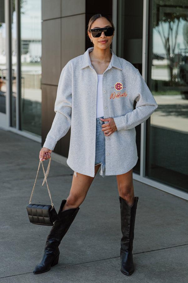 Gameday Couture BETHUNE-COOKMAN WILDCATS Foundation Fleece Overshirt