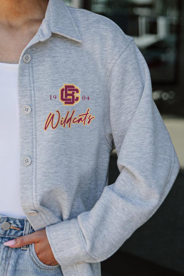 Gameday Couture BETHUNE-COOKMAN WILDCATS Foundation Fleece Overshirt