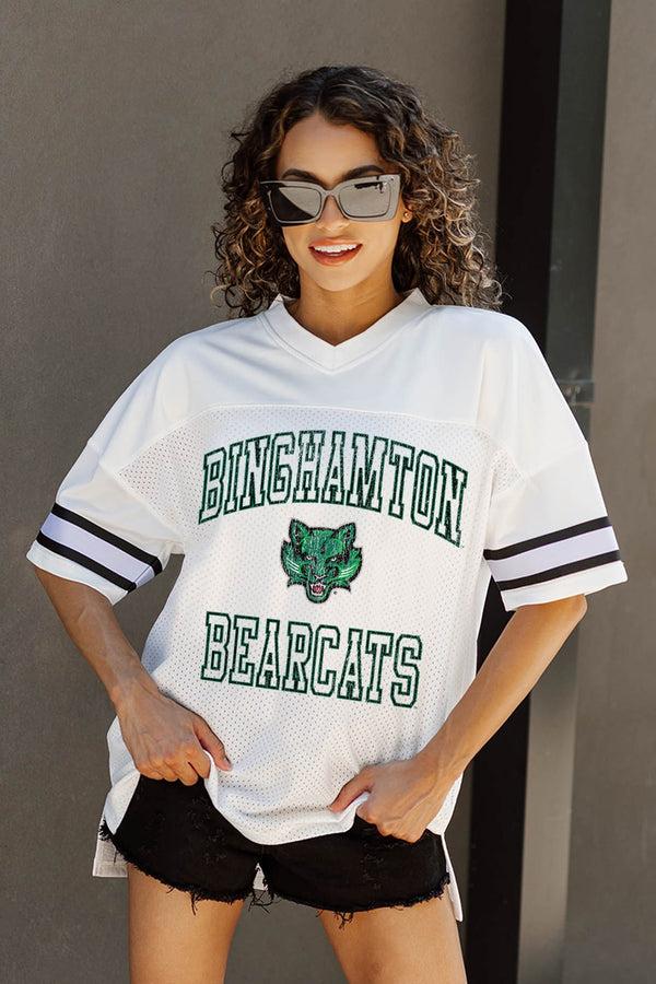Gameday Couture BINGHAMTON BEARCATS A Step Ahead Oversized Jersey