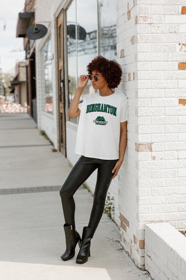 Gameday Couture BINGHAMTON BEARCATS Around We Go Flowy Tee