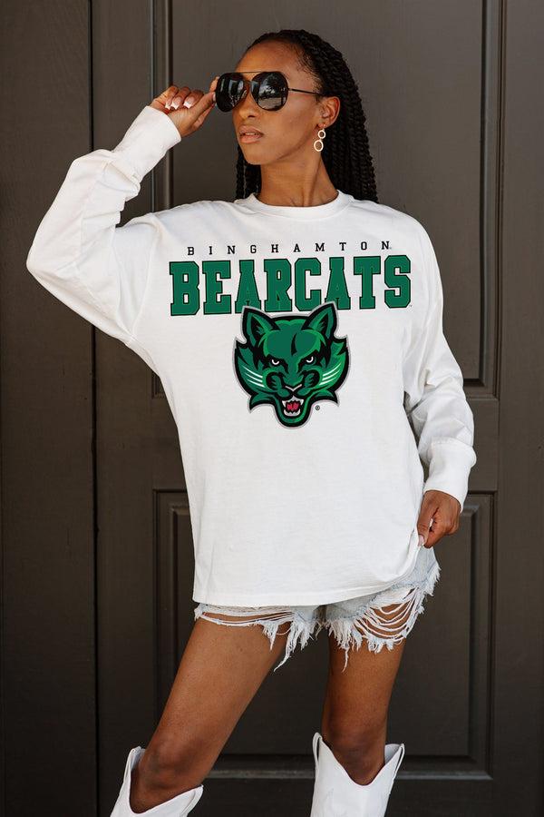 Gameday Couture BINGHAMTON BEARCATS Big Goals Oversized Pullover
