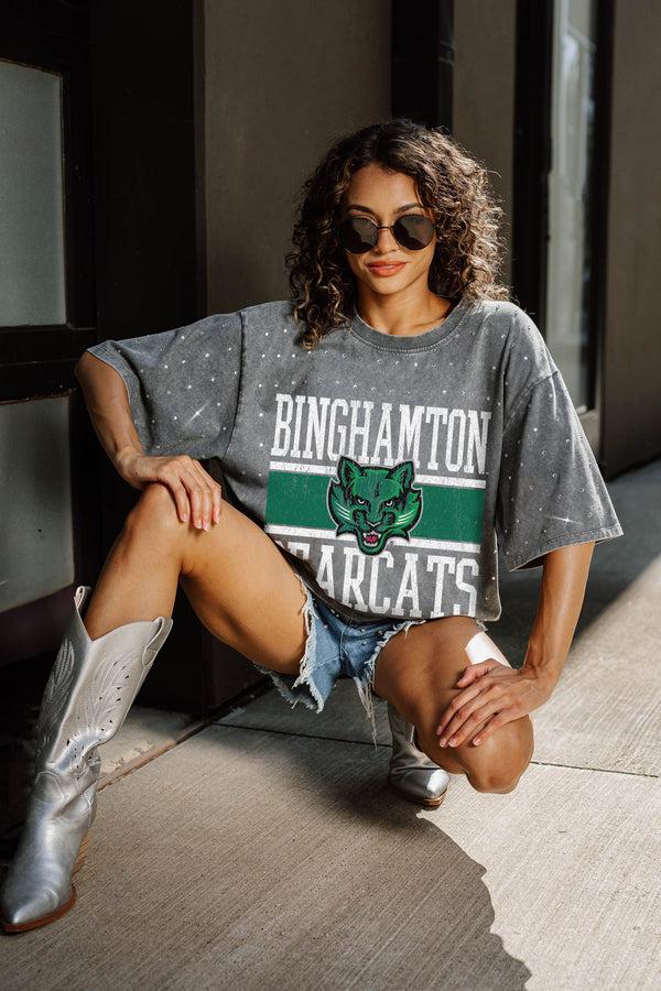 Gameday Couture BINGHAMTON BEARCATS On The Ball Mini Rhinestone Tee