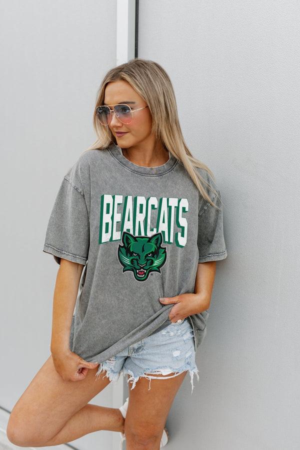 Gameday Couture BINGHAMTON BEARCATS Solid Defense Oversized Crewneck Tee