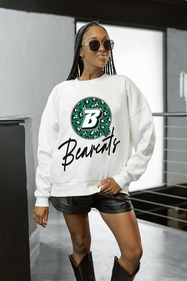 Gameday Couture BINGHAMTON BEARCATS WILD BREAKTHROUGH PREMIUM FLEECE CREWNECK PULLOVER