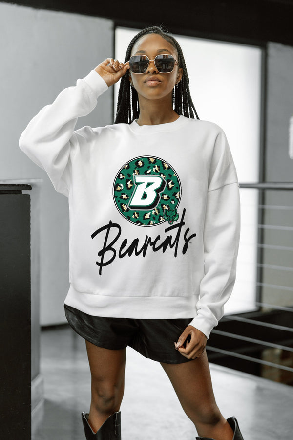 Gameday Couture BINGHAMTON BEARCATS WILD BREAKTHROUGH PREMIUM FLEECE CREWNECK PULLOVER