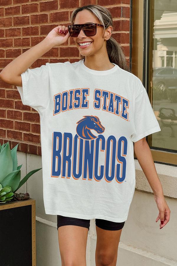 Gameday Couture BOISE STATE BRONCOS FIERCE FOCUS WASHED RELAXED FIT TEE