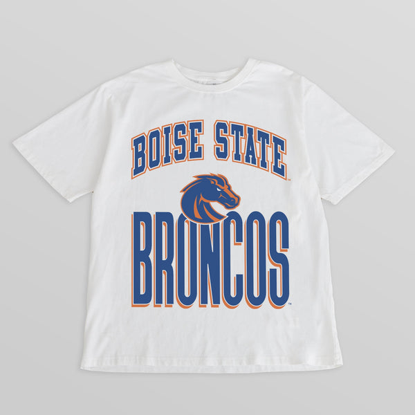 gameday couture BOISE STATE BRONCOS FIERCE FOCUS WASHED RELAXED FIT TEE