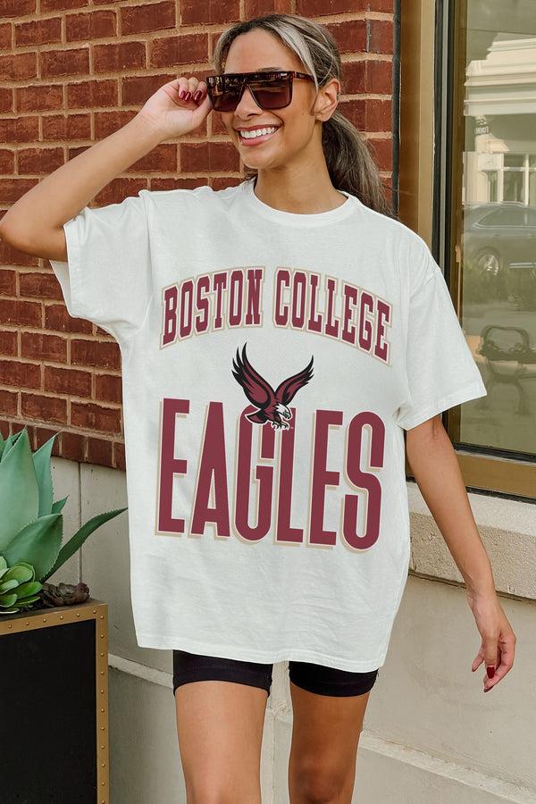 Gameday Couture BOSTON COLLEGE EAGLES FIERCE FOCUS WASHED RELAXED FIT TEE