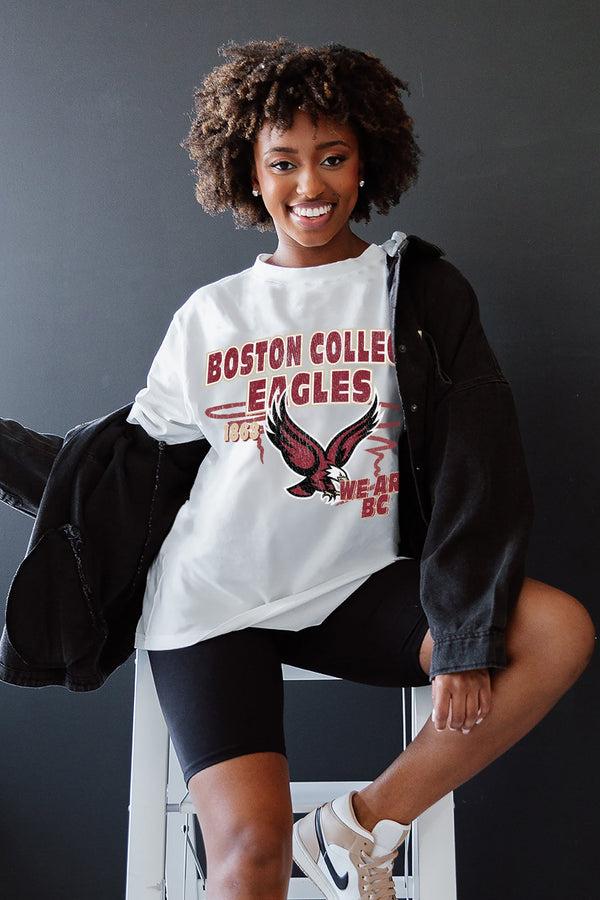 gameday couture BOSTON COLLEGE EAGLES In The Lead Oversized Tee