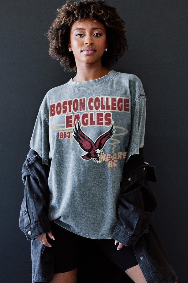 Gameday Couture BOSTON COLLEGE EAGLES Keep The Lead Oversized Tee