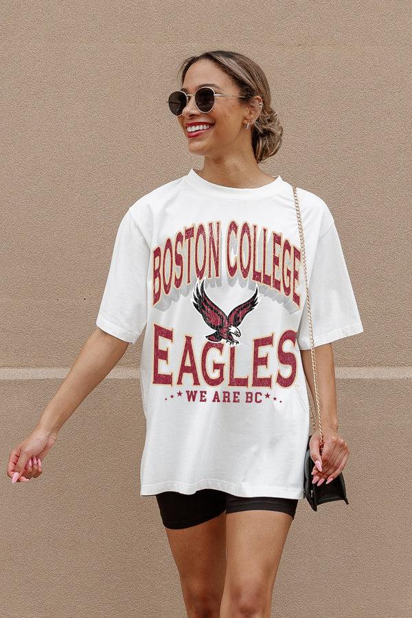 Gameday Couture BOSTON COLLEGE EAGLES Shakedown Oversized Crewneck Tee