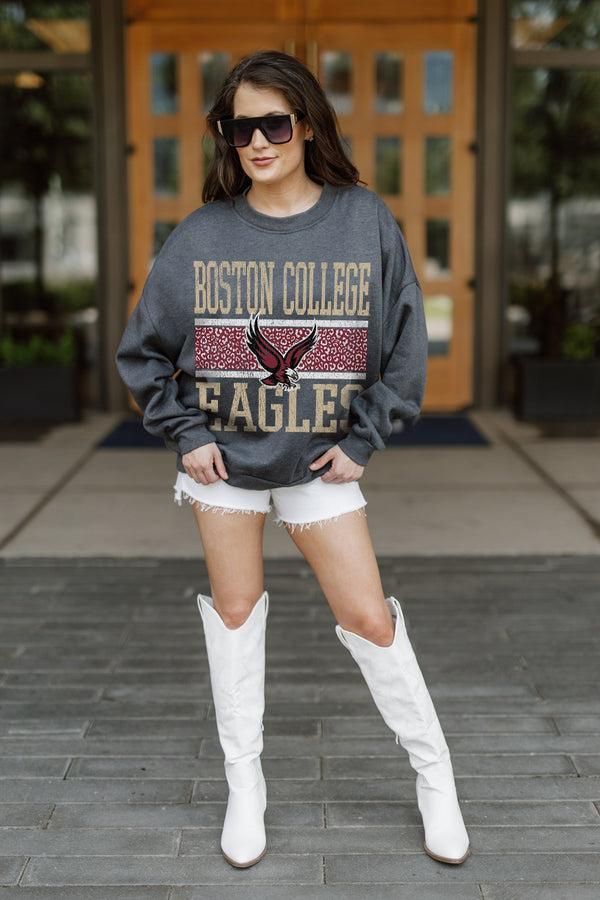 Gameday Couture BOSTON COLLEGE EAGLES Wild Tailgate Fleece Pullover