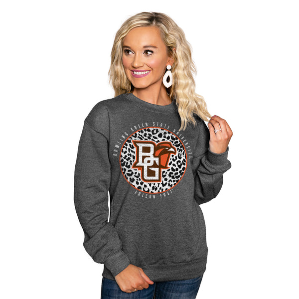 gameday couture BOWLING GREEN FALCONS Call The Shots Crew Sweatshirt