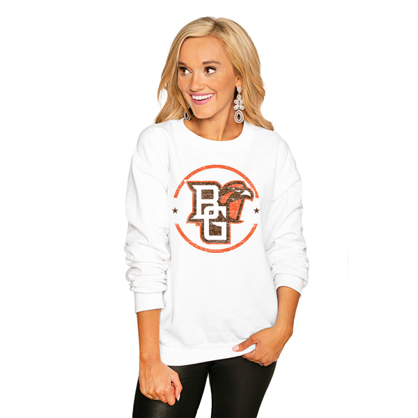 gameday couture BOWLING GREEN FALCONS End Zone Crew Sweatshirt