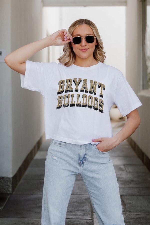 Gameday Couture BRYANT BULLDOGS Claim To Fame Boxy-Fit Crop Tee