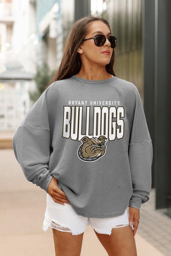 Gameday Couture BRYANT BULLDOGS PURE MOTION VINTAGE WASH CORDED PULLOVER