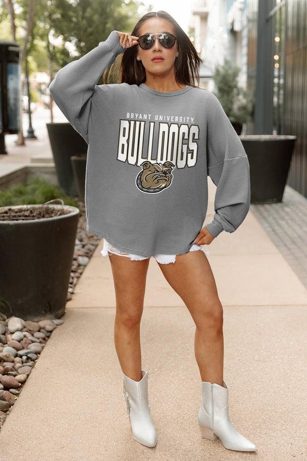 Gameday Couture BRYANT BULLDOGS PURE MOTION VINTAGE WASH CORDED PULLOVER