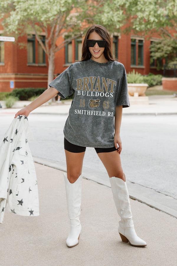 gameday couture BRYANT BULLDOGS Throwback Oversized Tee