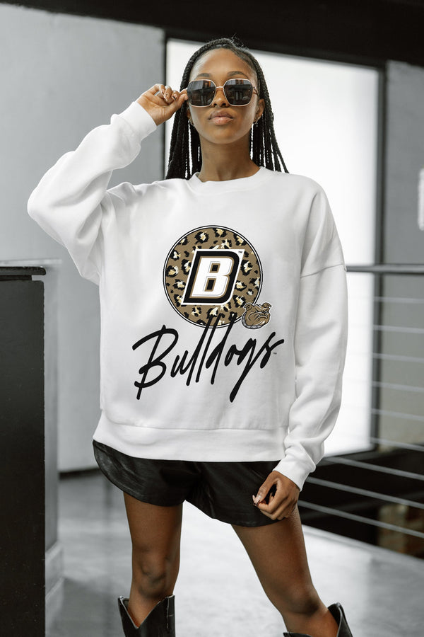 Gameday Couture BRYANT BULLDOGS WILD BREAKTHROUGH PREMIUM FLEECE CREWNECK PULLOVER