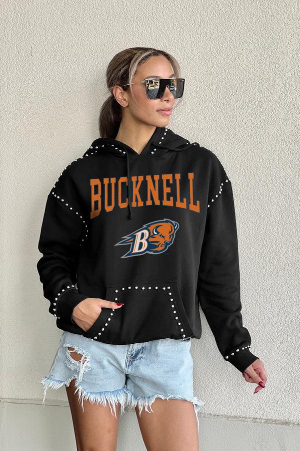 Gameday Couture BUCKNELL BISON Belle Of The Ball Studded Fleece Hoodie
