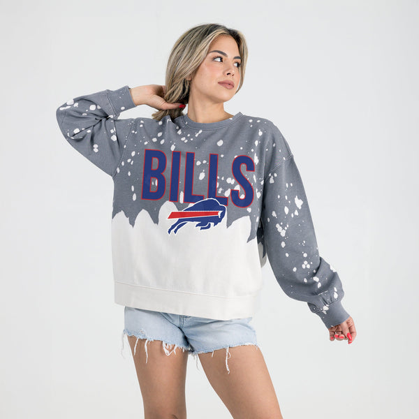 Gameday Couture BUFFALO BILLS CASUAL FAN LONG-SLEEVE FRENCH TERRY PULLOVER