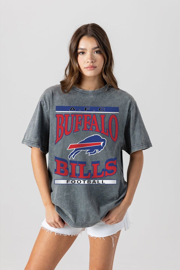 Gameday Couture BUFFALO BILLS CLASSIC GRIND WASHED RELAXED FIT TEE