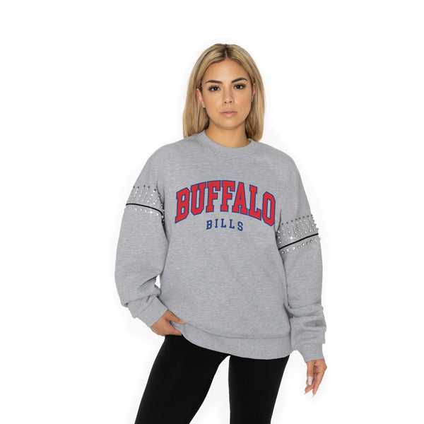 Gameday Couture BUFFALO BILLS Competitive Edge Jewel-Trim Pullover