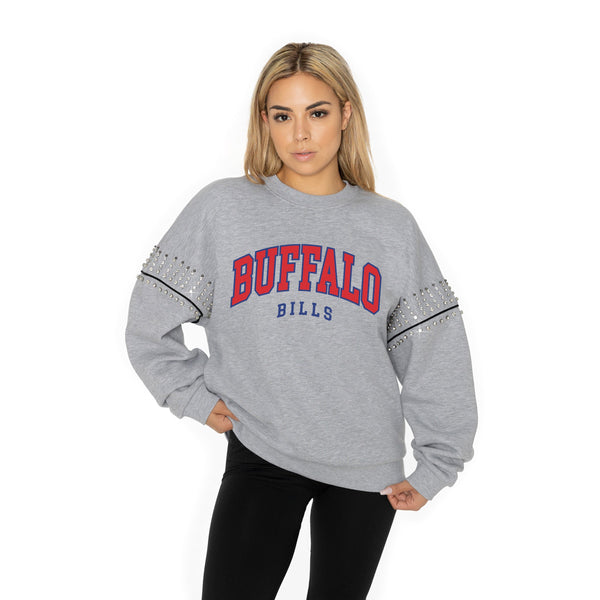 Gameday Couture BUFFALO BILLS Competitive Edge Jewel-Trim Pullover
