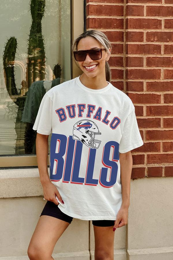 Gameday Couture BUFFALO BILLS FIERCE FOCUS WASHED RELAXED FIT TEE