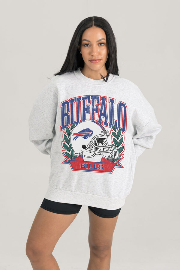Gameday Couture BUFFALO BILLS Heritage Fleece Crewneck Pullover