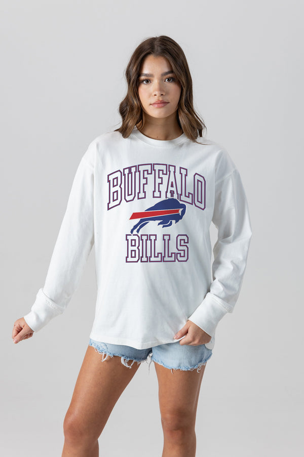 Gameday Couture BUFFALO BILLS Mind Games Oversized Long-Sleeve Tee