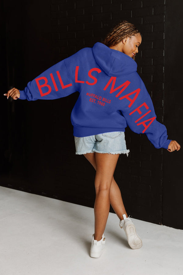 gameday couture BUFFALO BILLS Never Stop Oversized Premium Hoodie