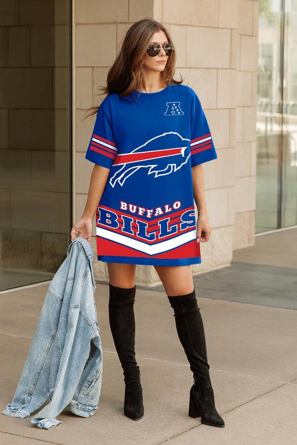 Gameday Couture BUFFALO BILLS PERFECT SCORE RETRO T-SHIRT DRESS