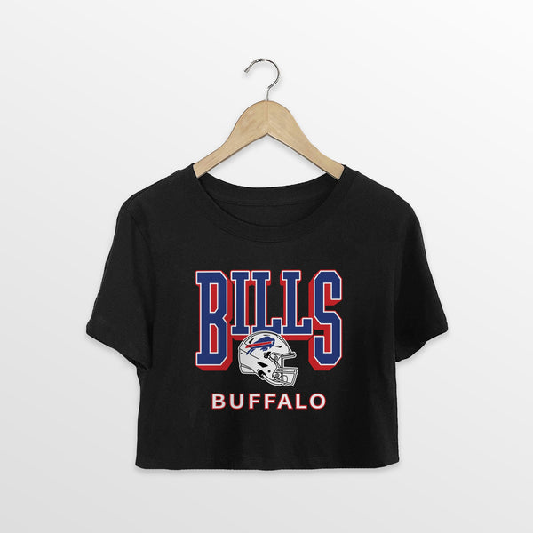 gameday couture BUFFALO BILLS PURE VICTORY CLASSIC CROP TEE