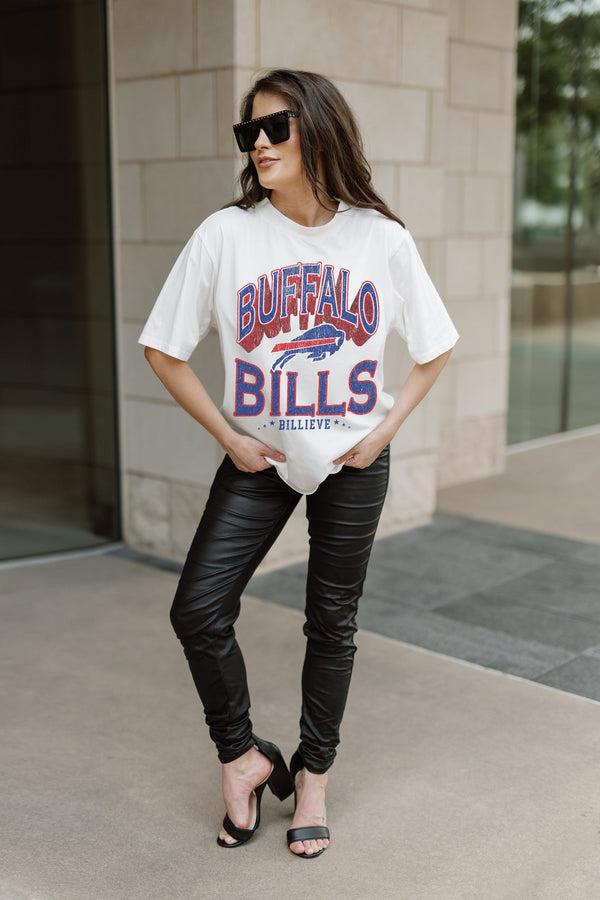 gameday couture BUFFALO BILLS Shakedown Oversized Crewneck Tee