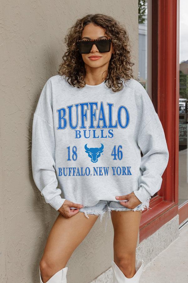Gameday Couture BUFFALO BULLS Allegiance Fleece Drop-Shoulder Pullover
