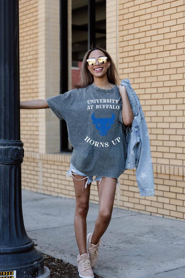 gameday couture BUFFALO BULLS Brightest Star Oversized Crewneck Tee