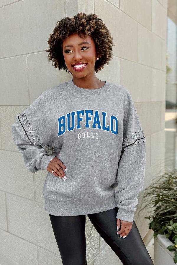 gameday couture BUFFALO BULLS Competitive Edge Jewel-Trim Pullover