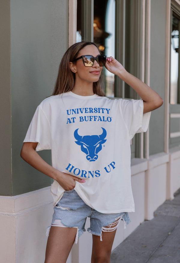 Gameday Couture BUFFALO BULLS On Point Oversized Crewneck Tee