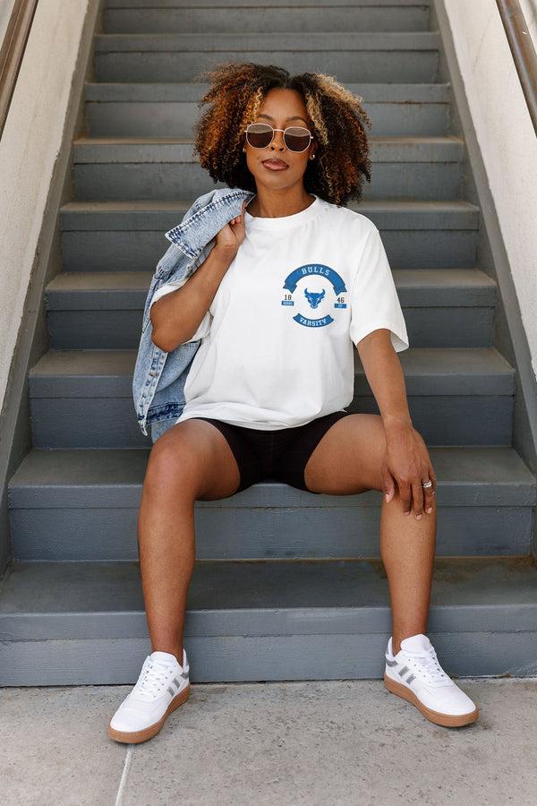 gameday couture BUFFALO BULLS Out Of Bounds Oversized Crewneck Tee