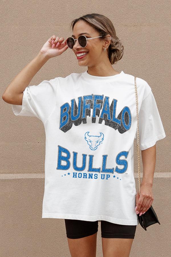 gameday couture BUFFALO BULLS Shakedown Oversized Crewneck Tee