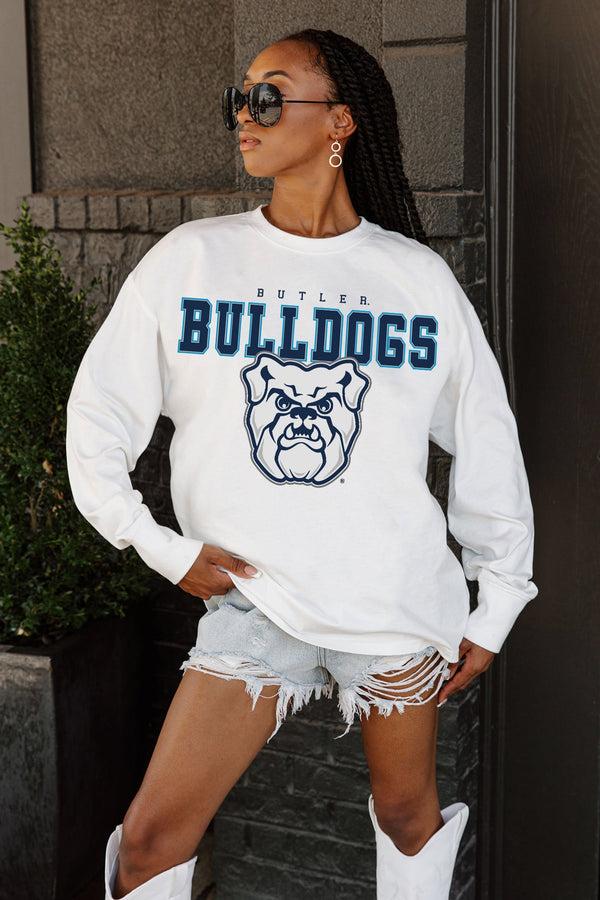 Gameday Couture BUTLER BULLDOGS Big Goals Oversized Pullover